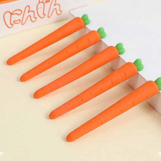 Carrot-Shaped Eraser